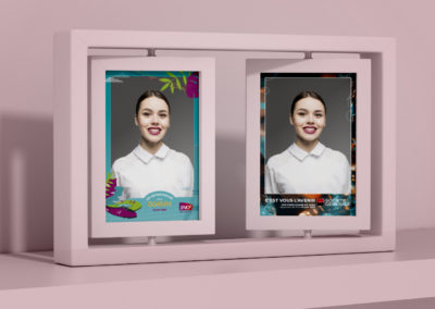 Masques illustrés pour Photo Booth