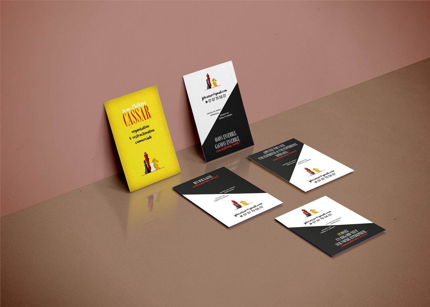 Cartes de visite JP CAssar -LaLouveDesBois