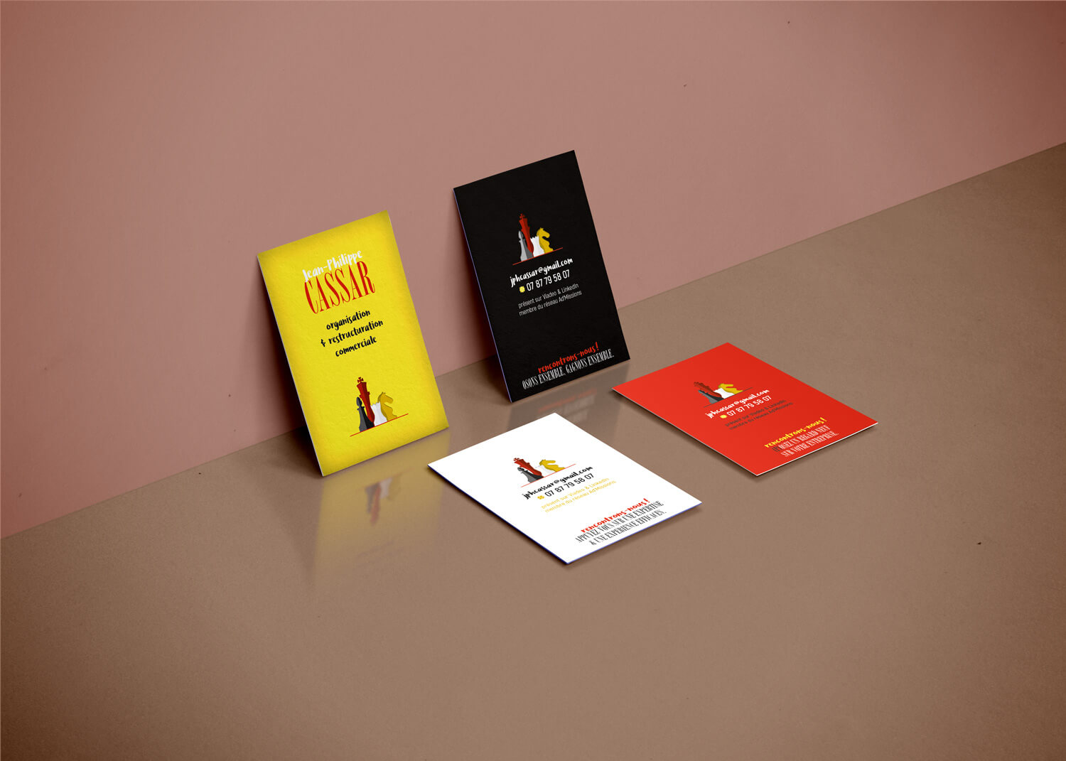Cartes de visite JP CAssar -LaLouveDesBois