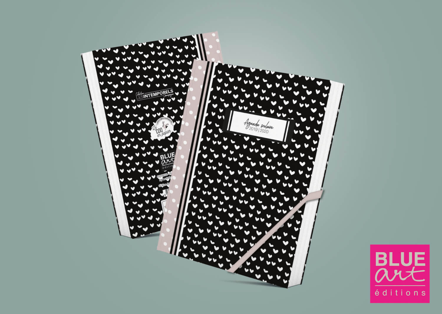 Papeterie Le Coq en papier -LaLouveDesBois