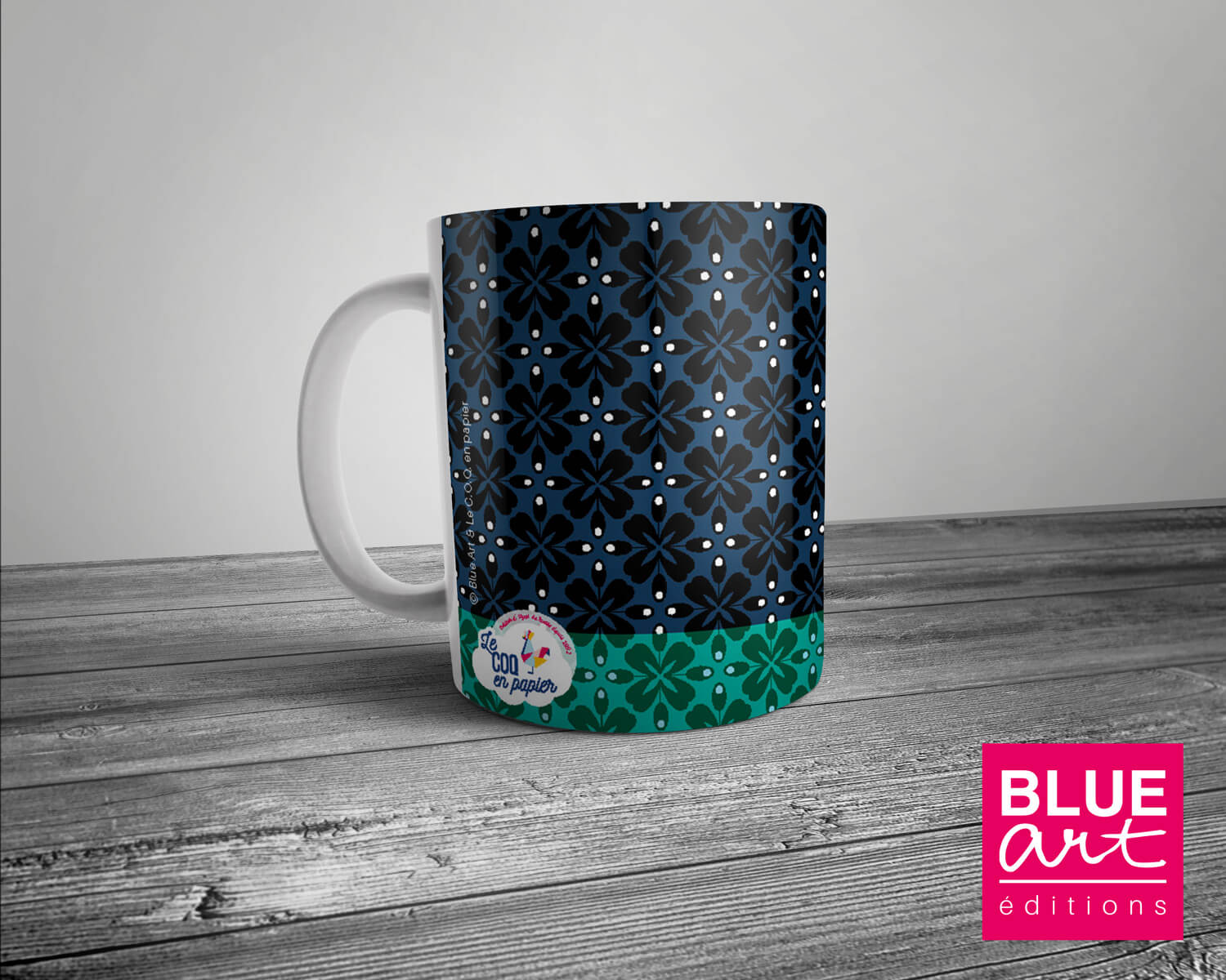 Papeterie Le Coq en papier -LaLouveDesBois