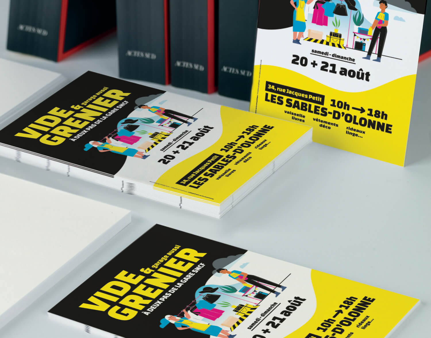 Flyer vide grenier -LaLouveDesBois