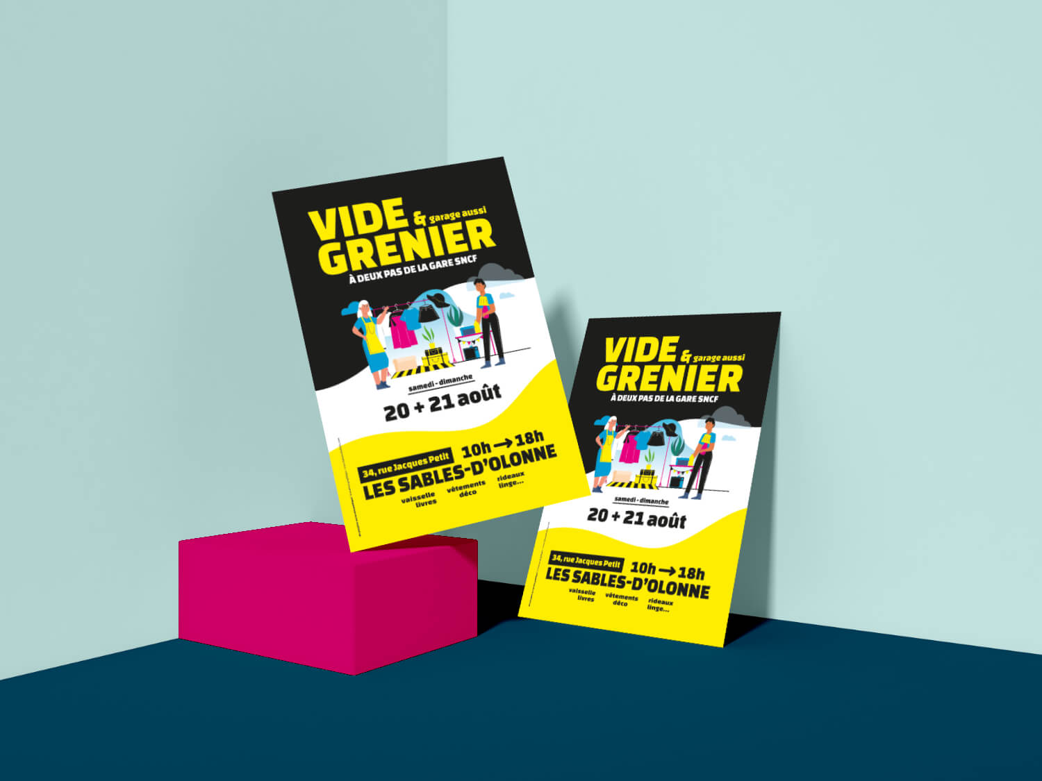 Flyer vide grenier -LaLouveDesBois