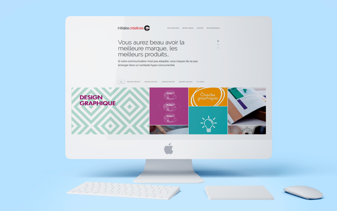 Un site Web pour une agence de communication & marketing
