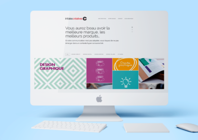 Site Web pour une agence de communication marketing