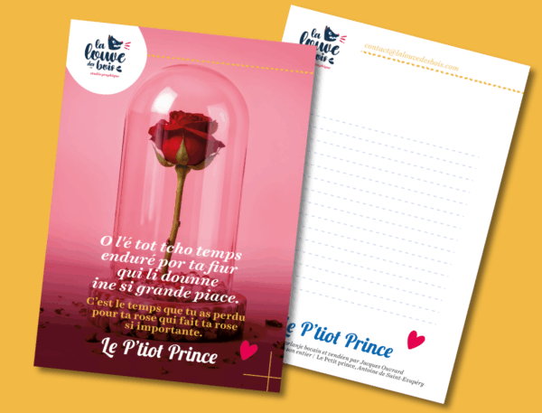 Carte postale Rose