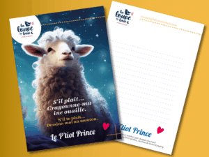 Carte postale Mouton