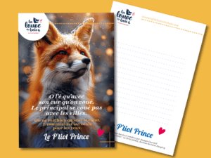 Carte postale Renard