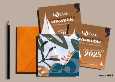 Carte de vœux 2025 L&rsquo;Océane