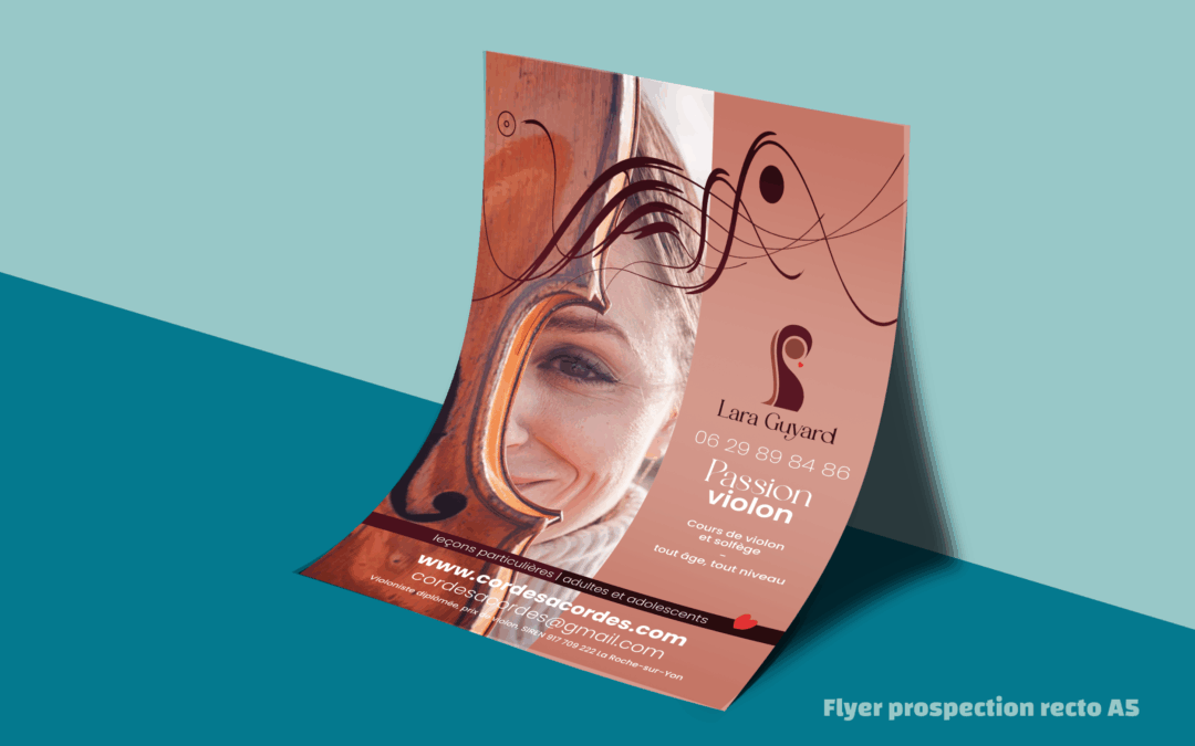 Identité visuelle violoniste Lara Guyard