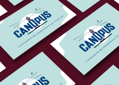 Identité visuelle coaching de dirigeants Canopus