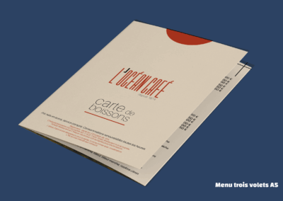 Menu restaurant L’Océan