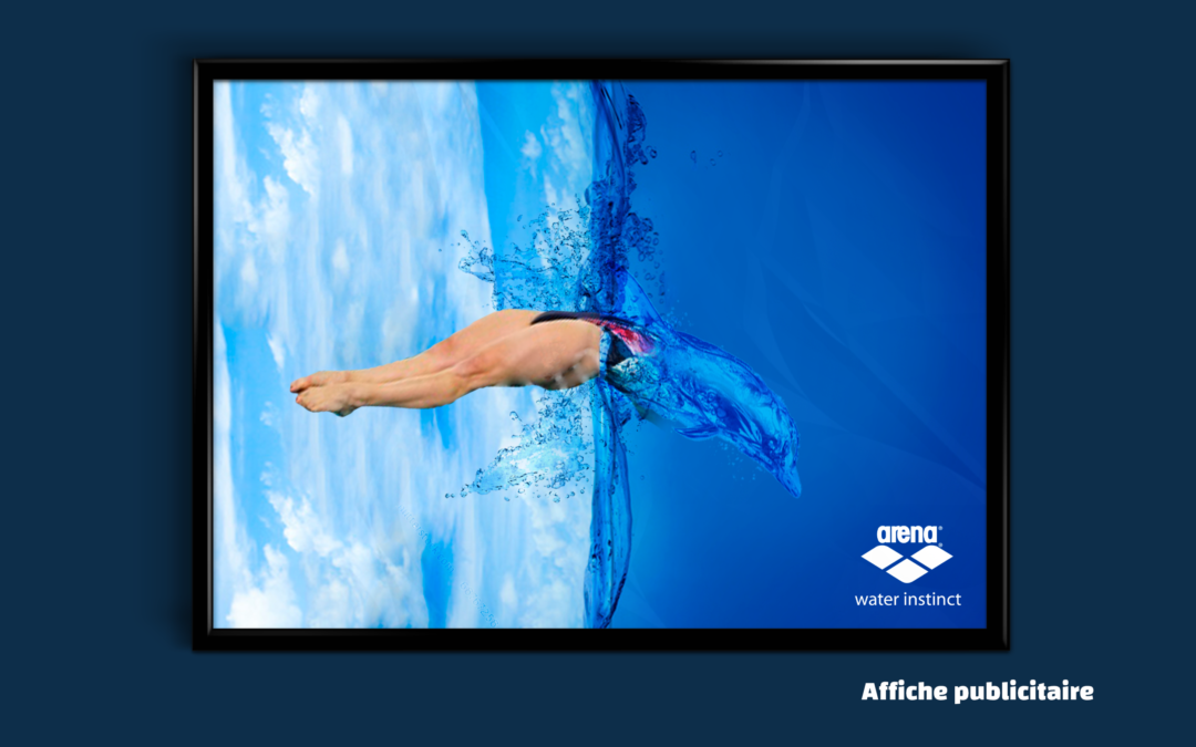 Affiche publicitaire Arena