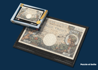 Puzzle et boîte