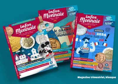 Magazine trimestriel numismatique Infos Monnaie