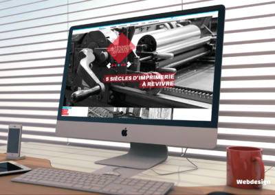 Site Webdesign, musée de l&rsquo;Imprimerie