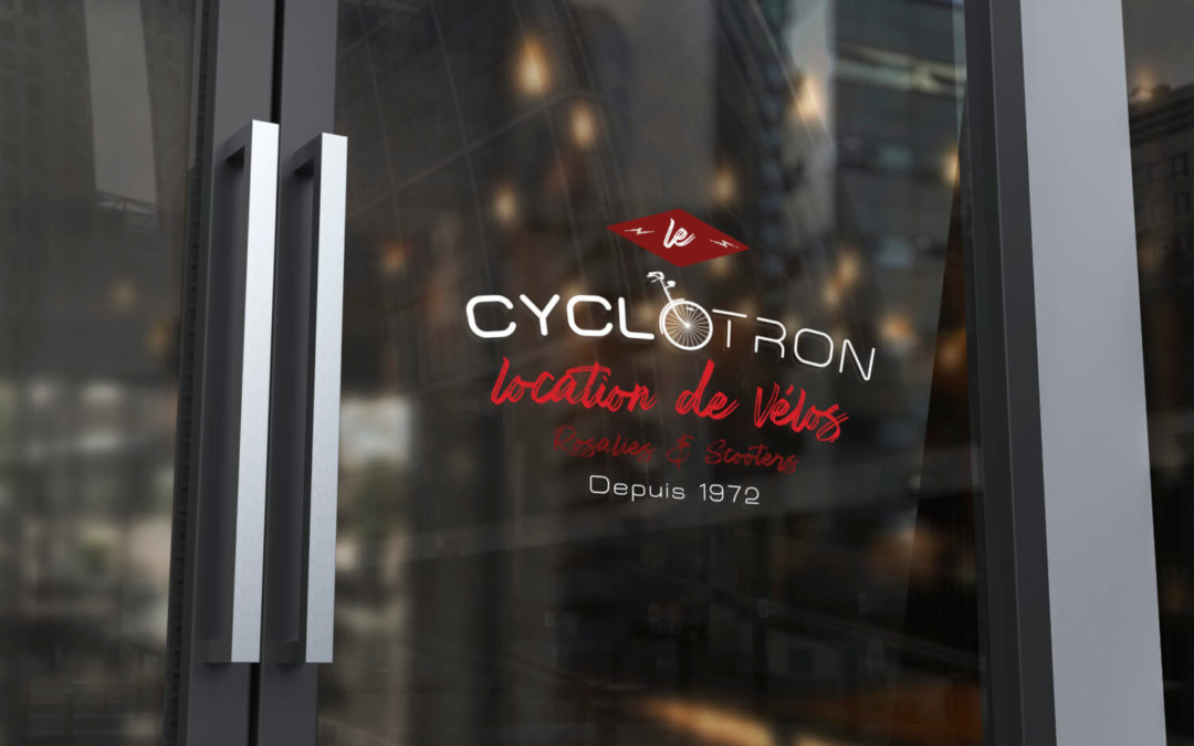 Identité relookée pour location de vélos