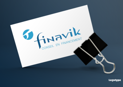 Identité visuelle Finavik, société de financement